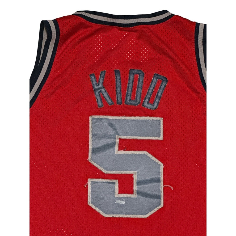Vintage Nike NBA Jason Kidd‎ #5 New Jersey Nets Rare Men's Red Jersey Size XXL